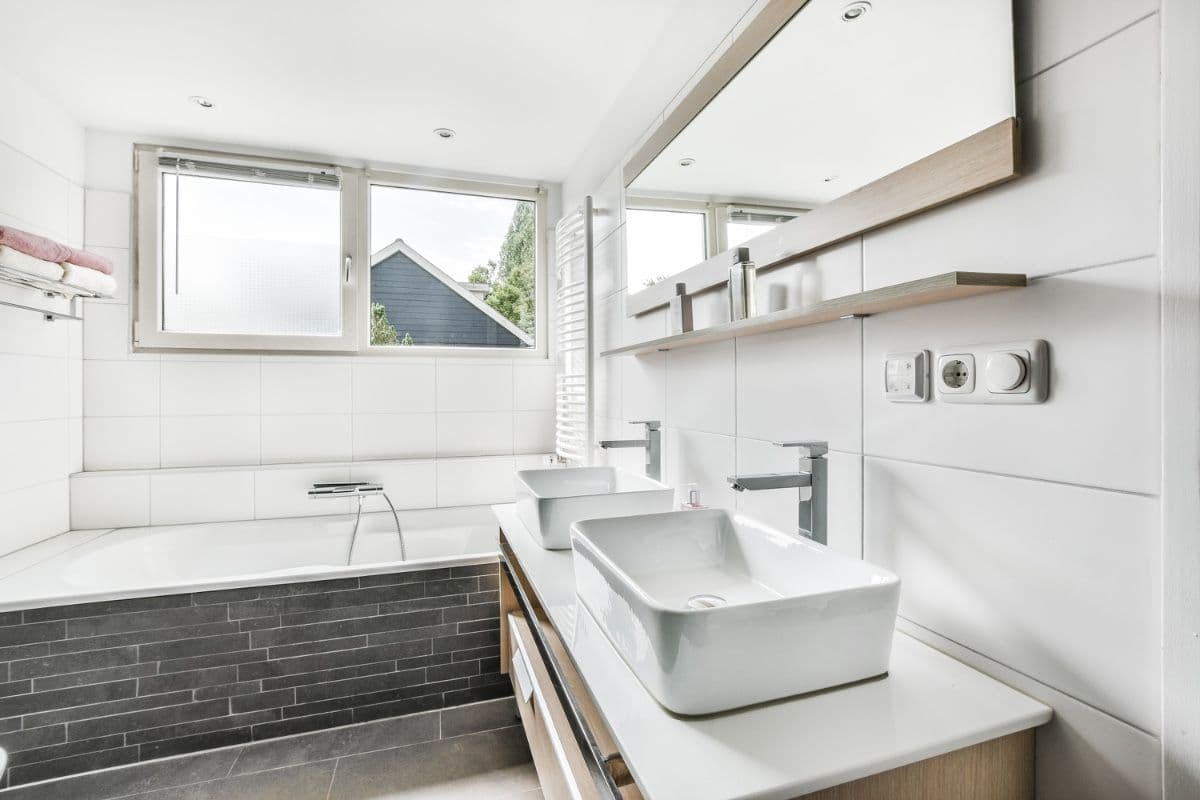 Bathroom tiling and waterproofing completed in a Sydney property